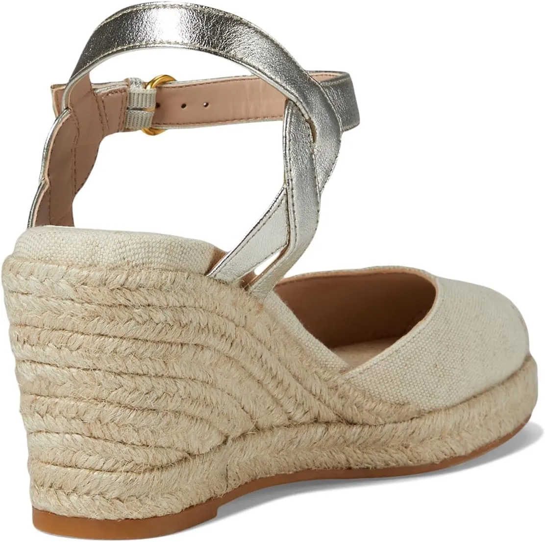 Cole Haan Women's Cloudfeel Espadrille Wedge II Sandal, 80mm