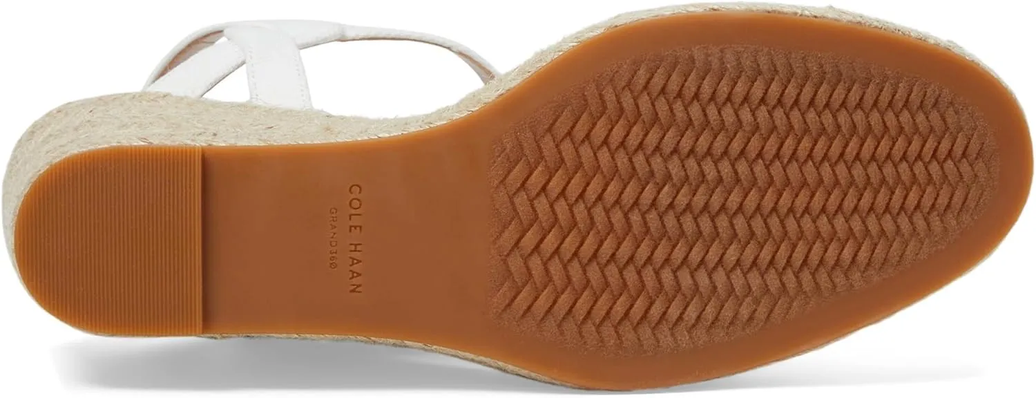Cole Haan Women's Cloudfeel Espadrille Wedge II Sandal, 80mm