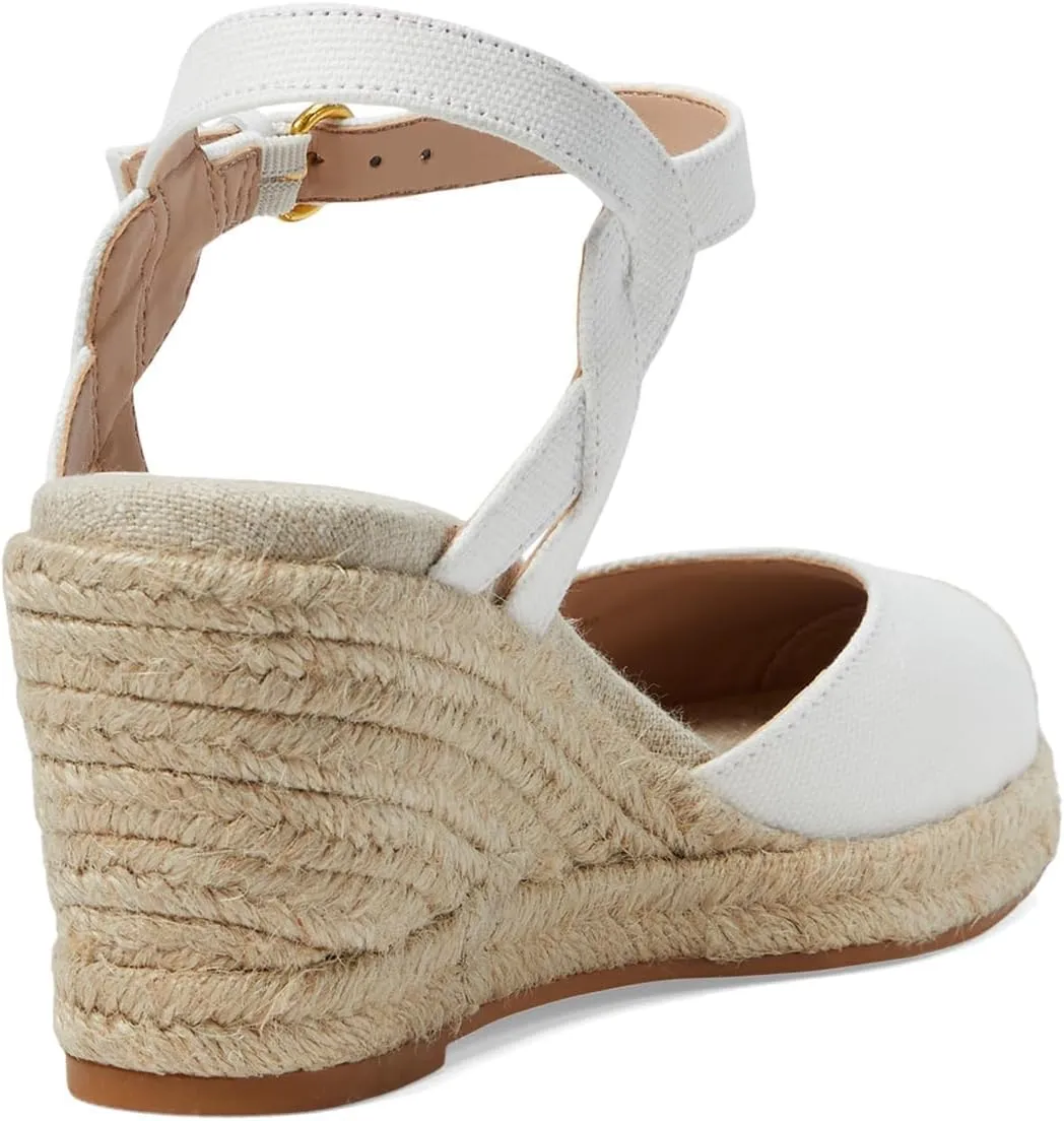 Cole Haan Women's Cloudfeel Espadrille Wedge II Sandal, 80mm