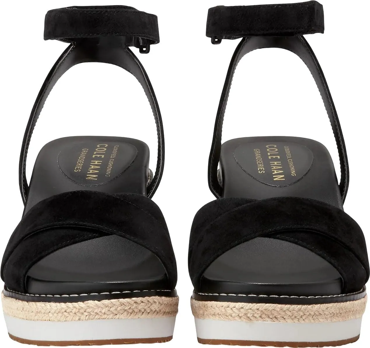 Cole Haan Women's Cloudfeel Espadrille Wedge Sandal 75 Mm