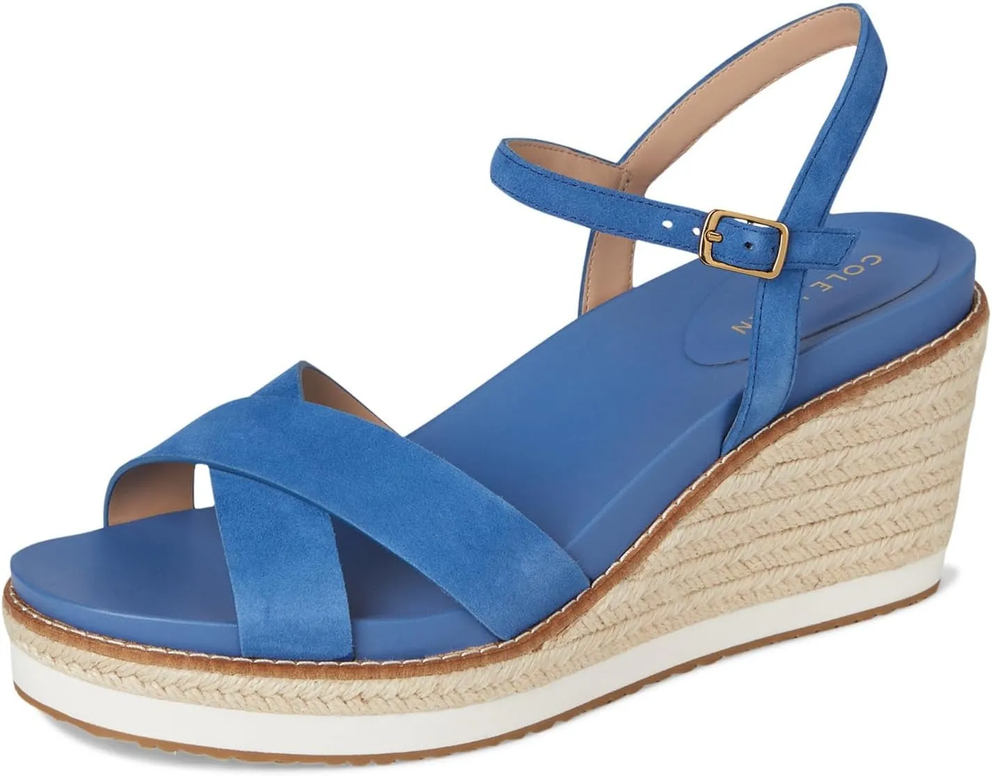 Cole Haan Women's Cloudfeel Silvee Espadrille Wedges Sandal