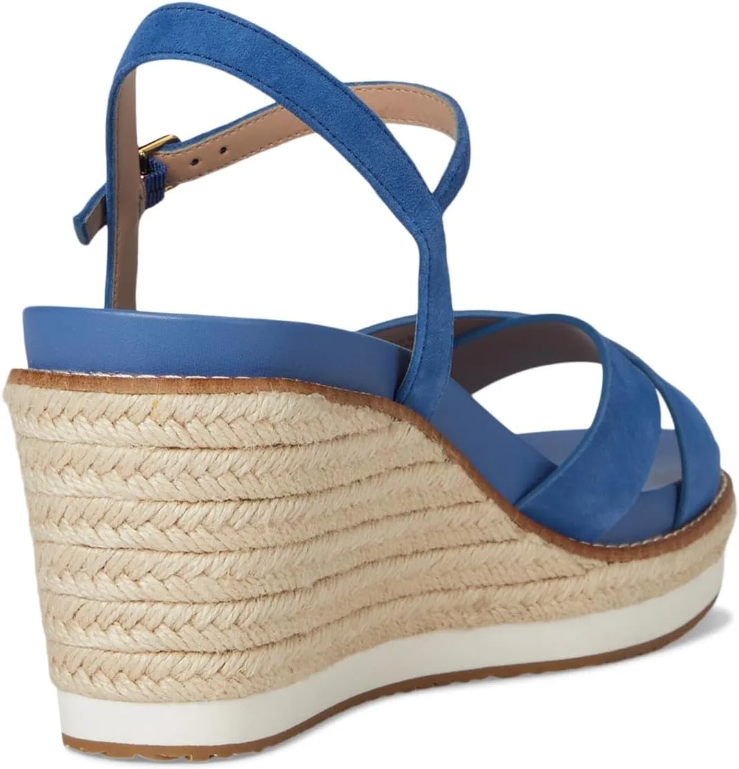 Cole Haan Women's Cloudfeel Silvee Espadrille Wedges Sandal