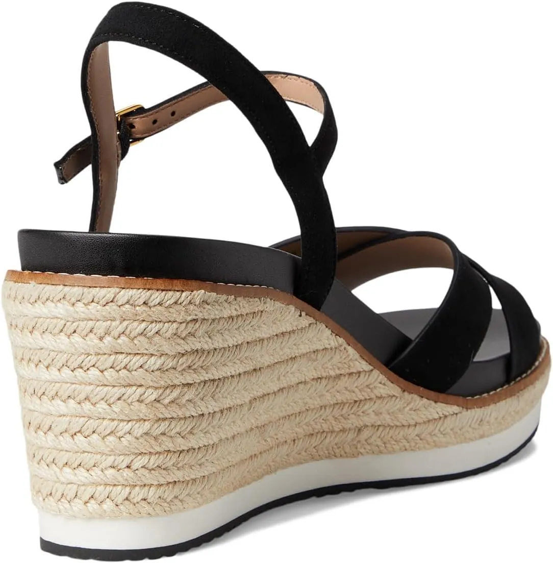 Cole Haan Women's Cloudfeel Silvee Espadrille Wedges Sandal