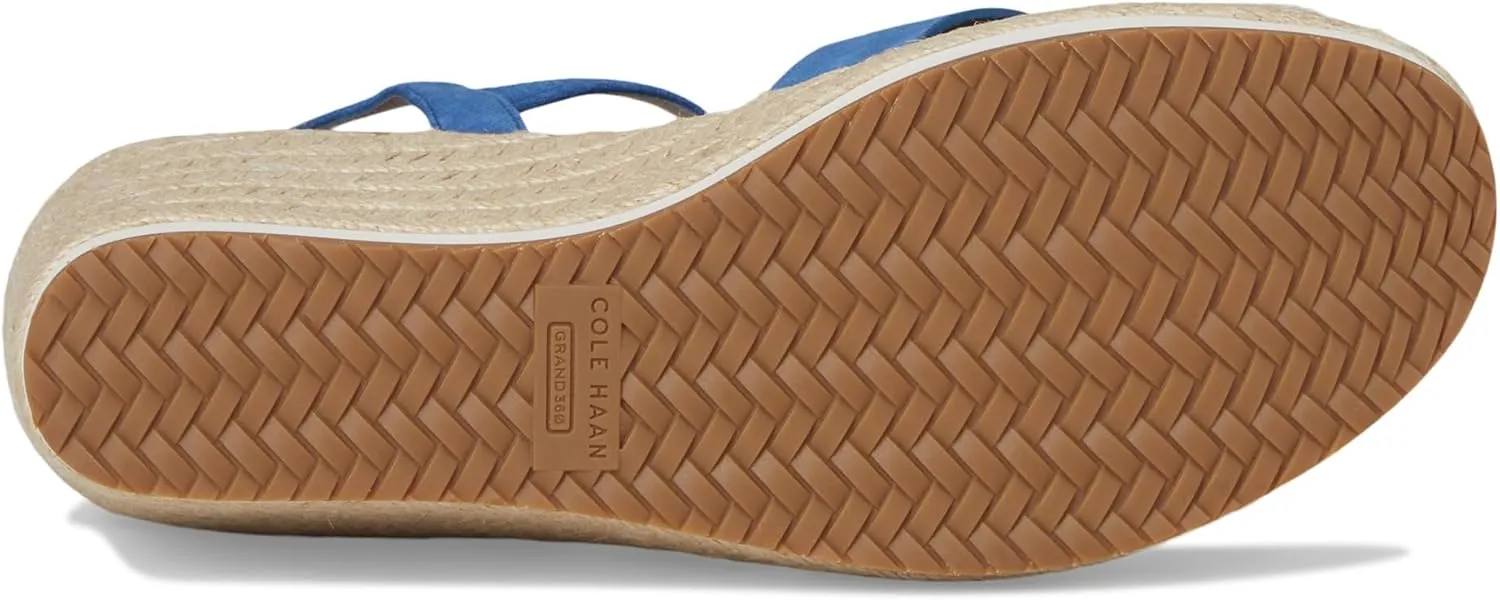 Cole Haan Women's Cloudfeel Silvee Espadrille Wedges Sandal