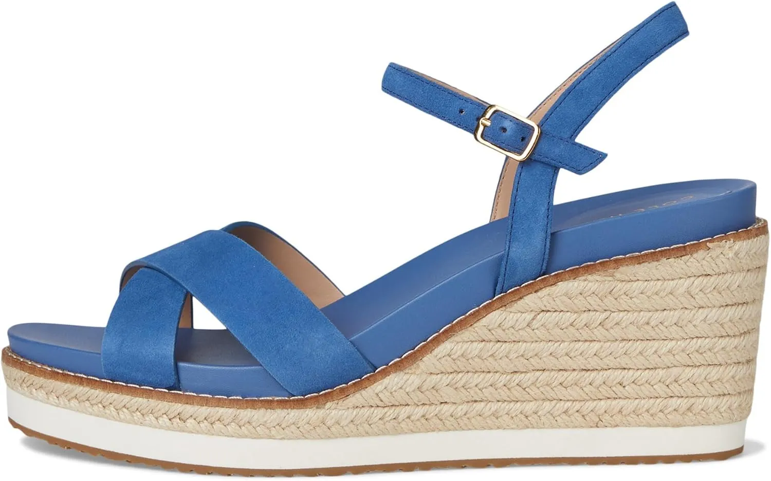 Cole Haan Women's Cloudfeel Silvee Espadrille Wedges Sandal