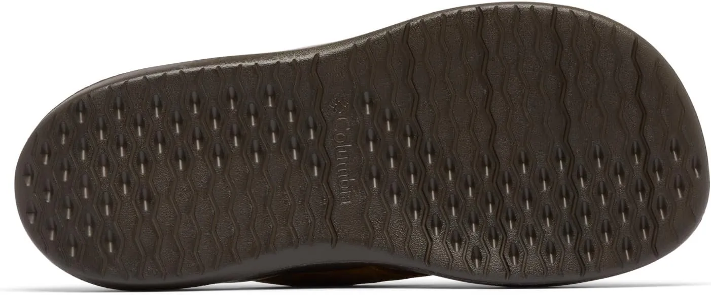 Columbia Men's PFG Boatside Flip Lea Sandal