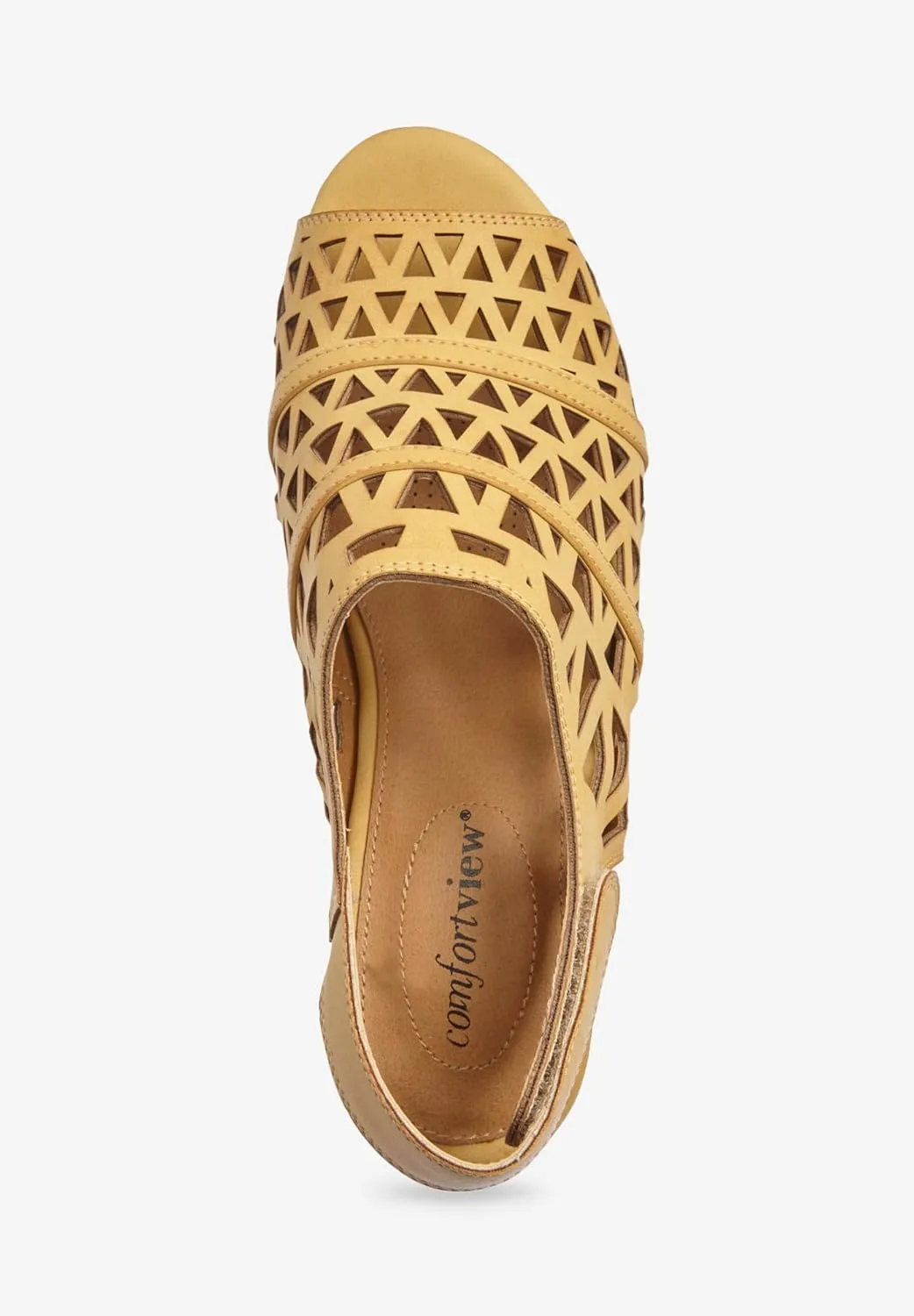 Comfortview Women's Wide Width The Karen Espadrille
