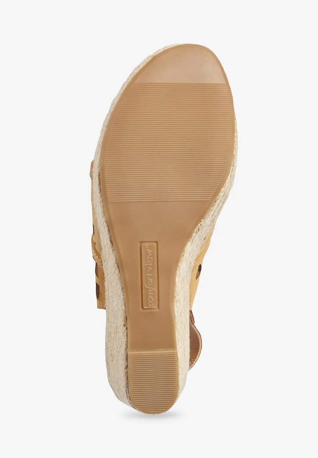 Comfortview Women's Wide Width The Karen Espadrille