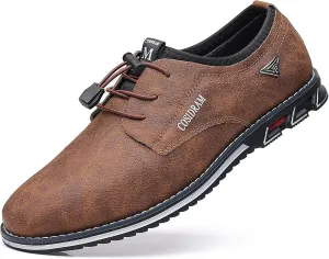 COSIDRAM Mens Casual Shoes Business Slip-on Shoes Comfort Fashion Office Shoes for Male