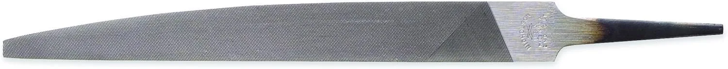 Crescent Nicholson 07054N 10" Knife Double/Single Cut Smooth File with Safe Back