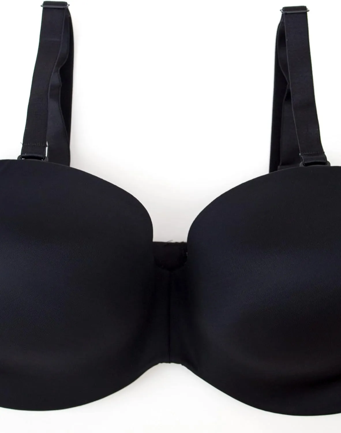 Curvy Couture Women's Smooth Strapless Multi-Way Bra