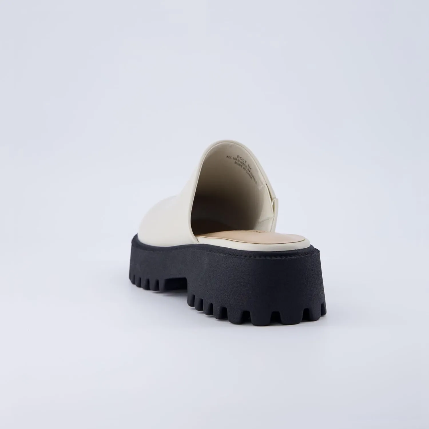 CUSHIONAIRE Women's Bolt Slip on Lug Mule  Memory Foam, Wide Widths Available