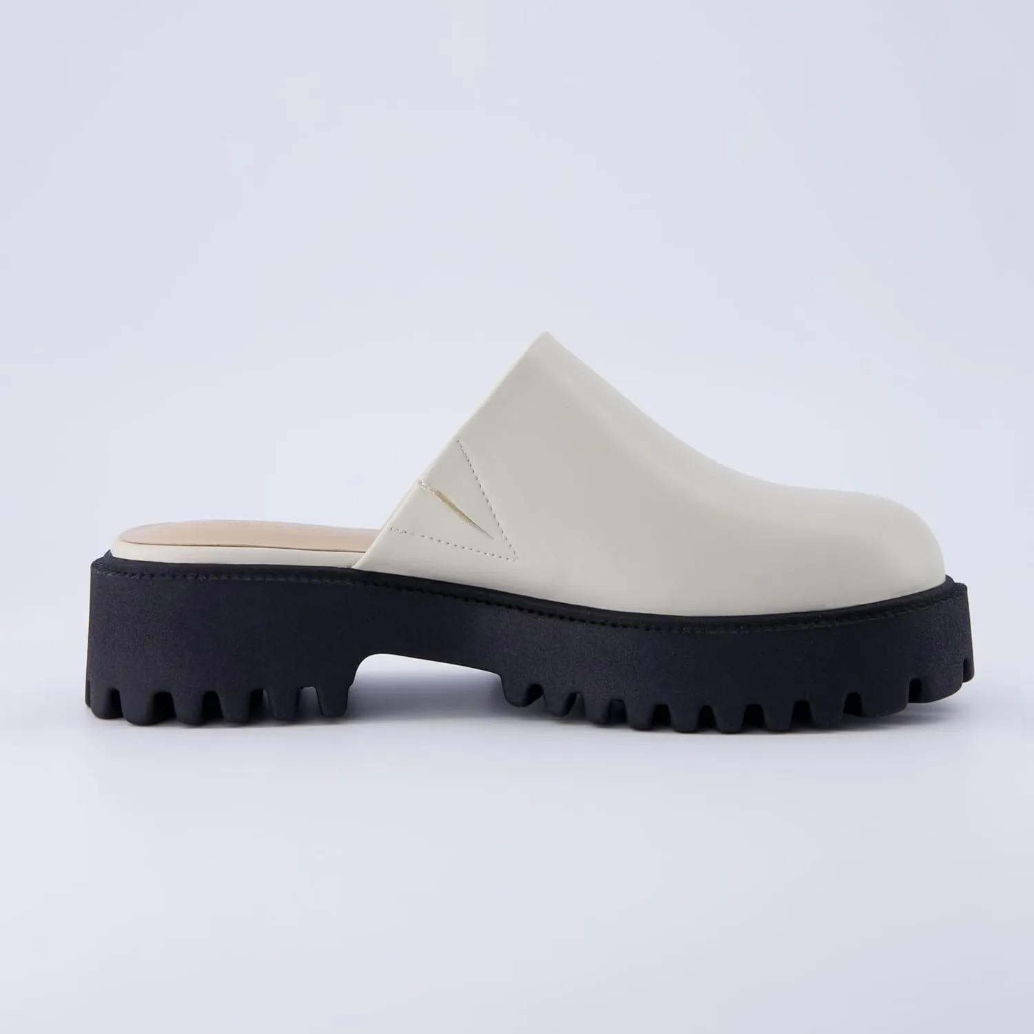 CUSHIONAIRE Women's Bolt Slip on Lug Mule  Memory Foam, Wide Widths Available