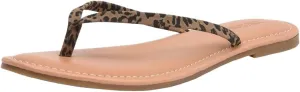 CUSHIONAIRE Women's Cora Flat Flip Flop Sandal with  Comfort