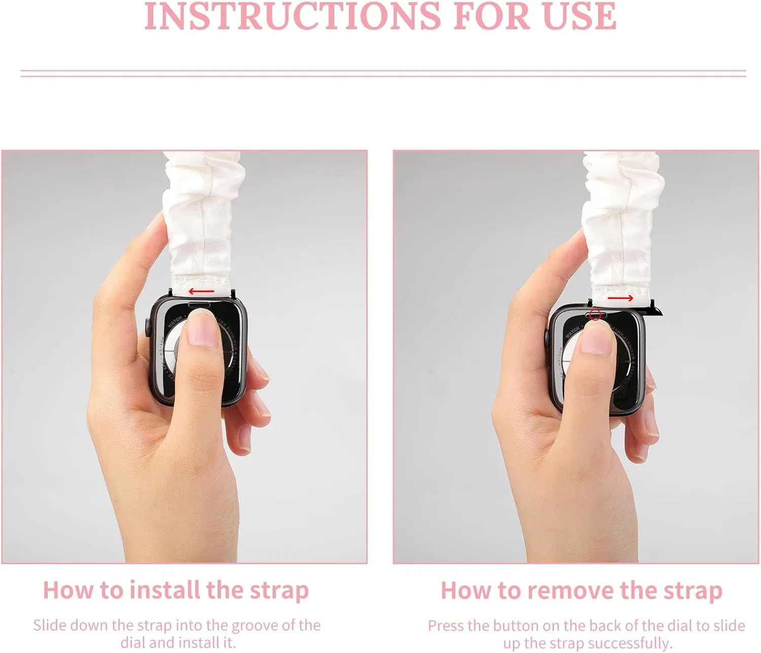Cute Cat in Tutu Ballet Dancing Watch Band Elastic Watch Strap Soft Wristband Sport Replacement Band Compatible with IWatch