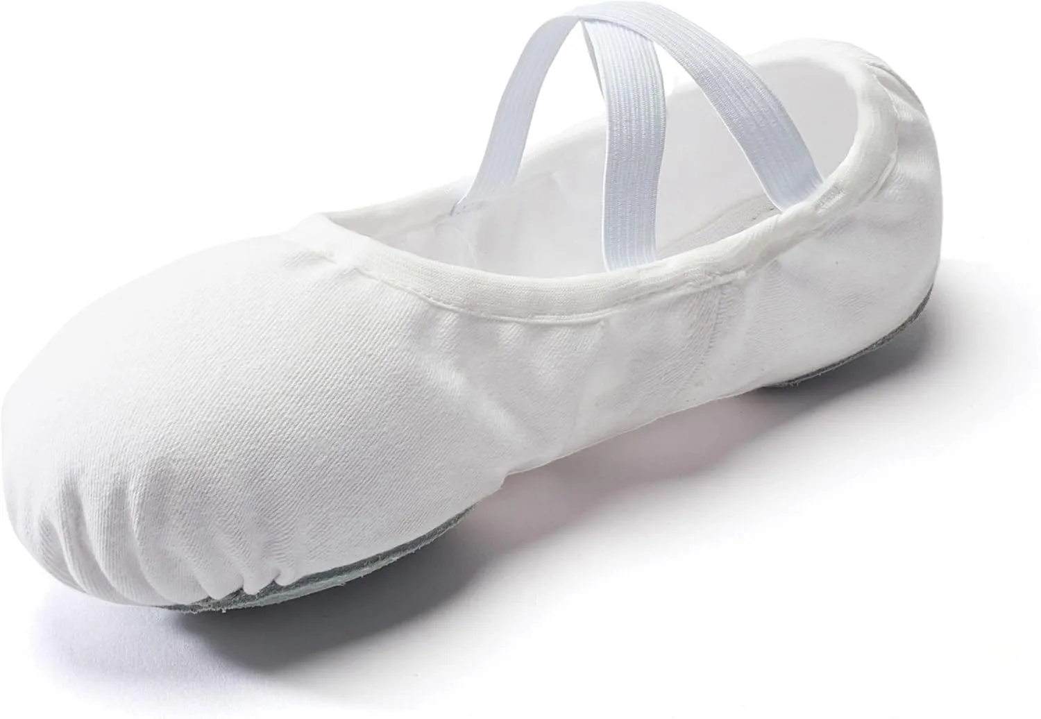 Dance Women's Ballet Shoes Stretch Canvas Performa Dance Slippers Split Sole for Girls/Adult