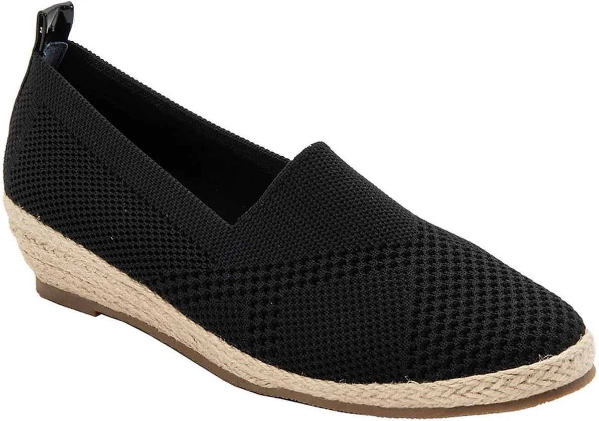 David Tate Womens Bianca Lifestyle Espadrille Slip-On Sneakers