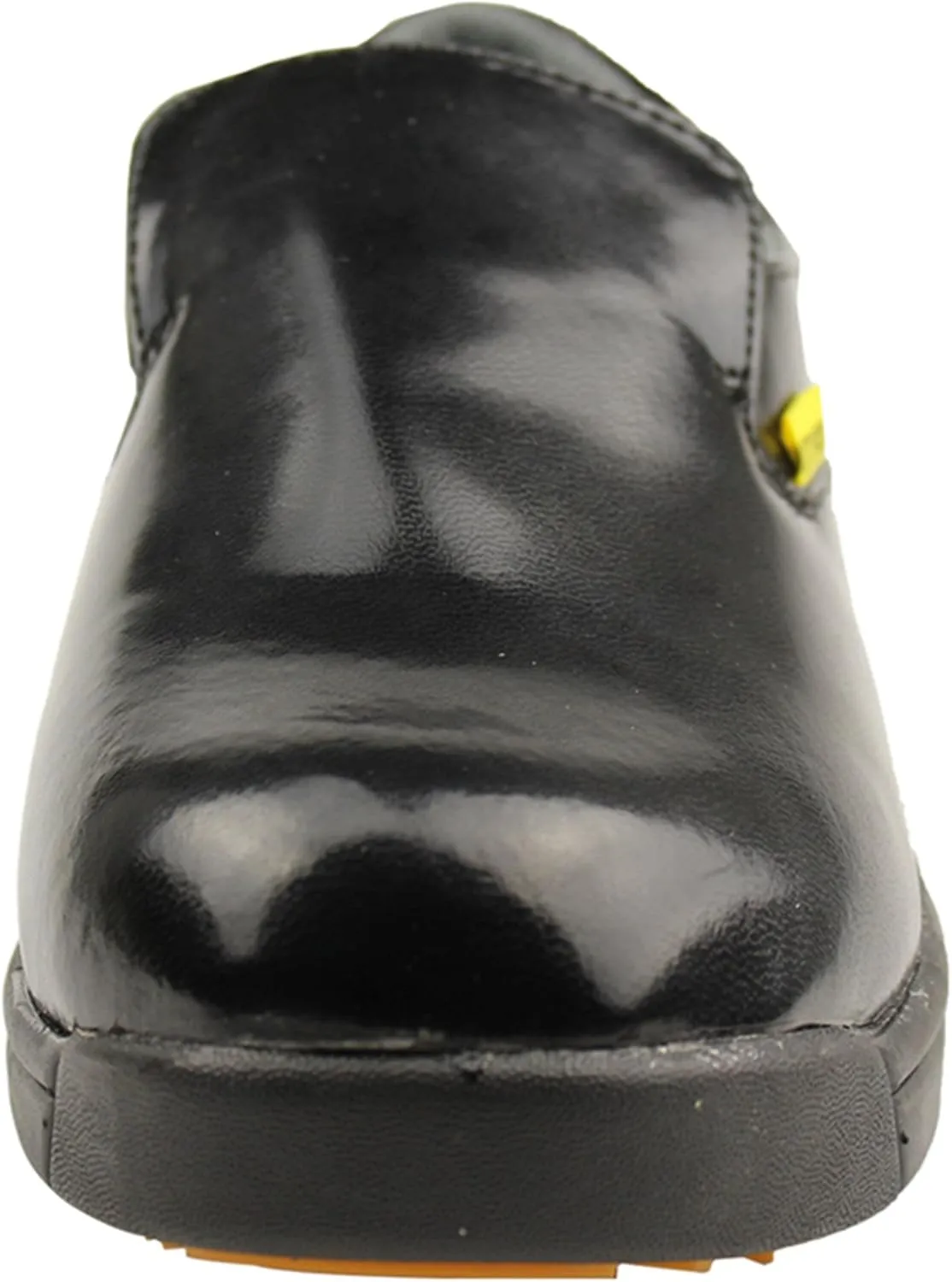 DDTX Slip Oil Resistant Slip-on Mens Work Shoes Black/White