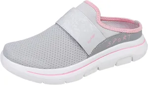 Deals of The Day Clearance Women's Backless Walking Sneakers Summer Slip-on Casual Shoes Men High Top Sneakers for Men Black Tennis Shoes Men Men's Hiking Trekking Shoe Cross Trainer Shoes