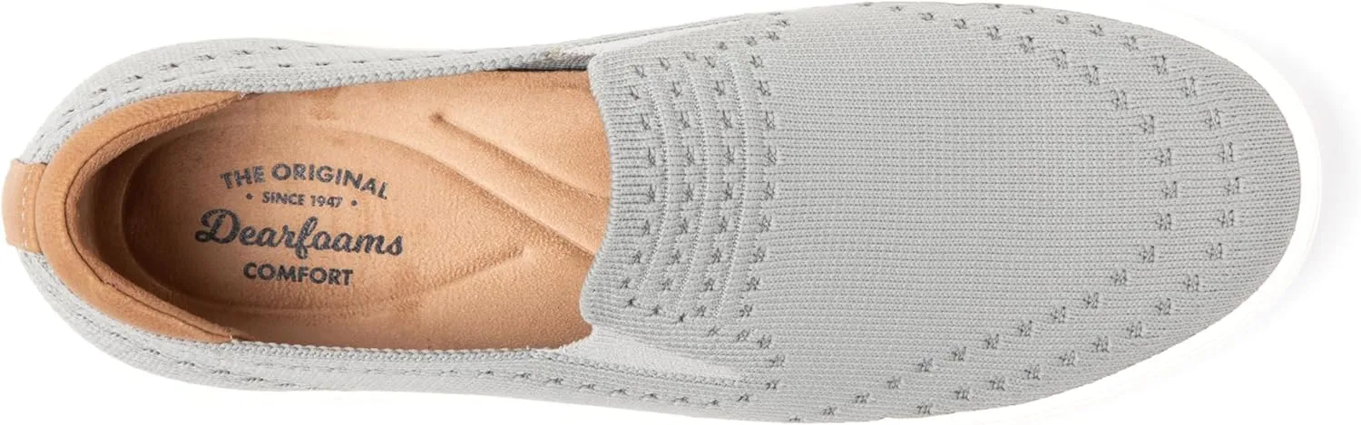 Dearfoams Women's Slip-On Lightweight Comfortable Sophie Loafers with Arch Support