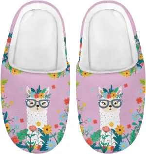 DISNIMO Boys Girls Toddler House Bedroom Slippers,Kids Warm Slip On Home Slippers Cute Winter Nonslip Indoor Slippers