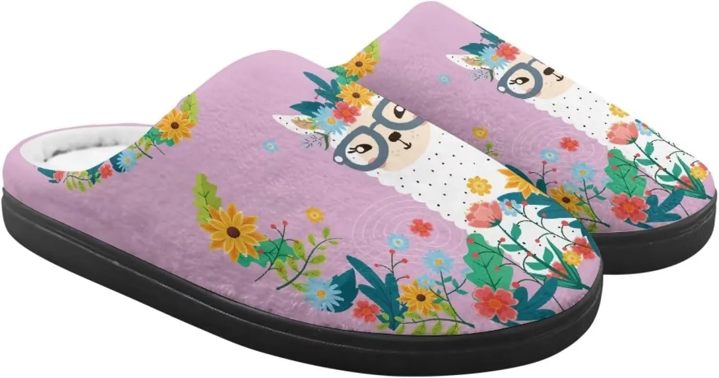 DISNIMO Boys Girls Toddler House Bedroom Slippers,Kids Warm Slip On Home Slippers Cute Winter Nonslip Indoor Slippers