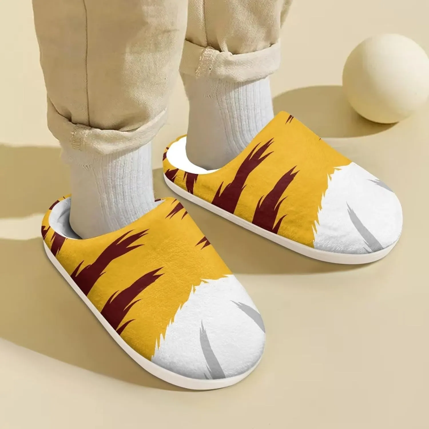 DISNIMO Boys Girls Toddler House Slippers,Kids Warm Slip On Home Slippers Cute Winter Nonslip Indoor Slippers
