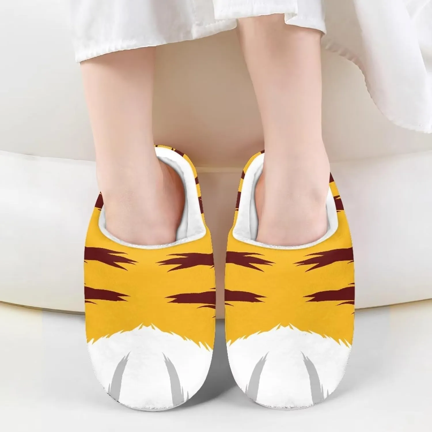 DISNIMO Boys Girls Toddler House Slippers,Kids Warm Slip On Home Slippers Cute Winter Nonslip Indoor Slippers
