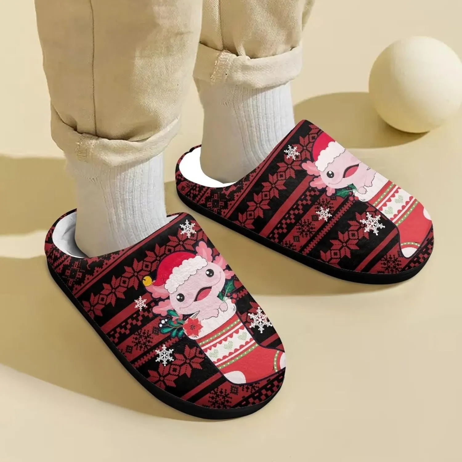 DISNIMO Kids Slippers Household Anti-Slip Indoor Outdoor Home Bedroom Slippers for Girls and Boys 9-14.5