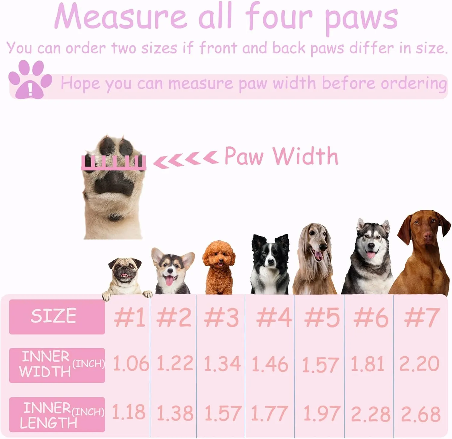 Dog Shoes Paw Protectors for Small Medium Size Puppy, Breathable Cold Mesh Pets Booties with Anti Slip Soft Sole for Hardwood Floors Summer, Button Revolve Design Easy to Wear (Pink)