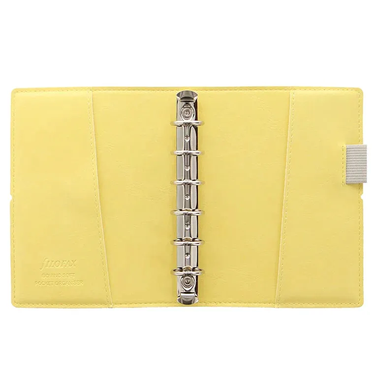 Domino Soft Pocket Organiser Lemon