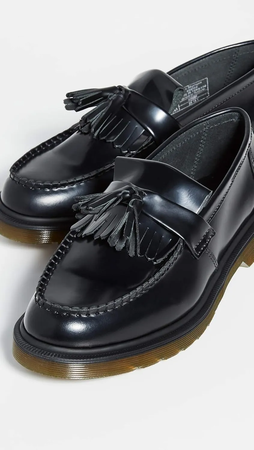 Dr. Martens Unisex Adrian Smooth Leather Tassel Loafers