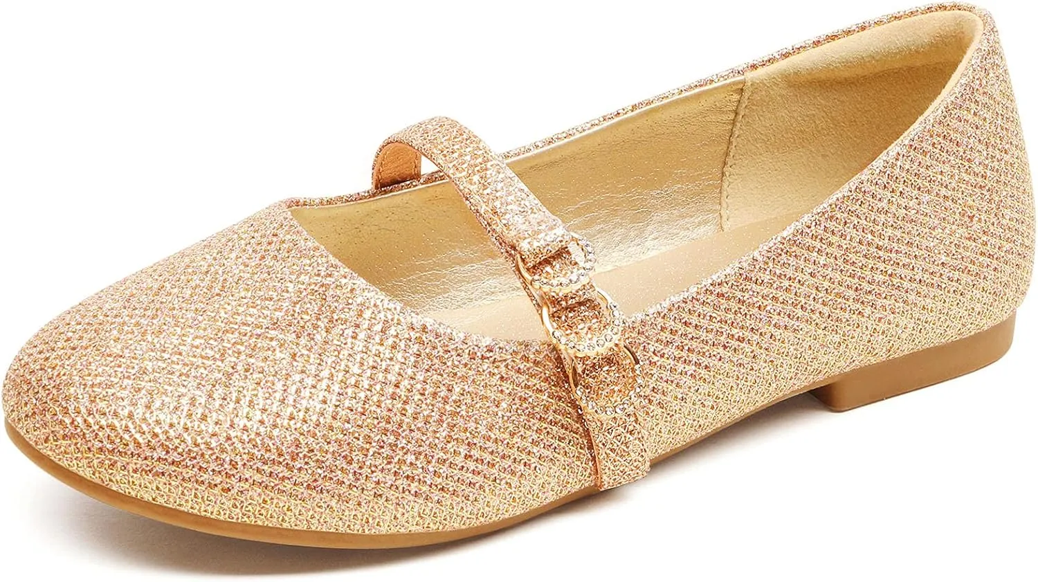 DREAM PAIRS Girls Mary Jane Ballet Flat Dress Shoes(Toddler/Little Kid)