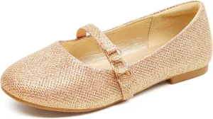 DREAM PAIRS Girls Mary Jane Ballet Flat Dress Shoes(Toddler/Little Kid)