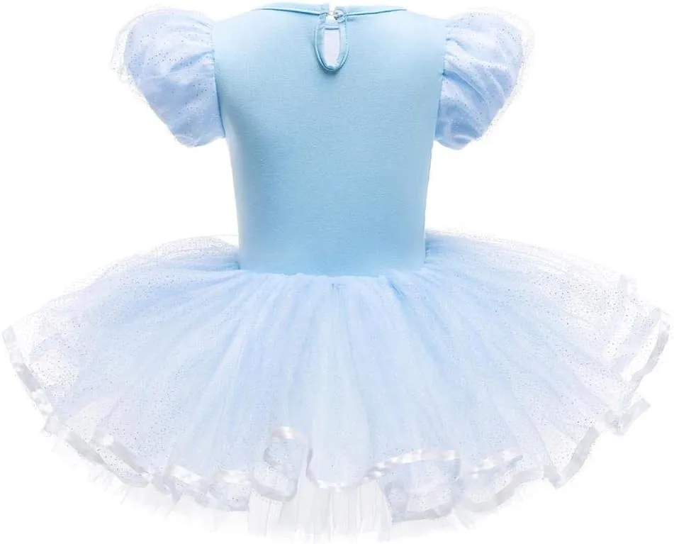 Dressy Daisy Ballet Leotards Tutu Dress for Toddler Girls Ballerina Outfits Dance Costume Dancewear with Tulle Skirt