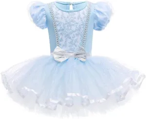 Dressy Daisy Ballet Leotards Tutu Dress for Toddler Girls Ballerina Outfits Dance Costume Dancewear with Tulle Skirt