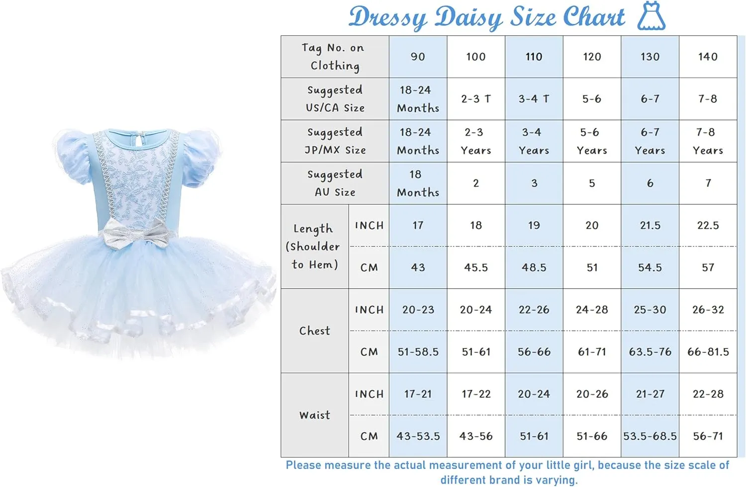 Dressy Daisy Ballet Leotards Tutu Dress for Toddler Girls Ballerina Outfits Dance Costume Dancewear with Tulle Skirt