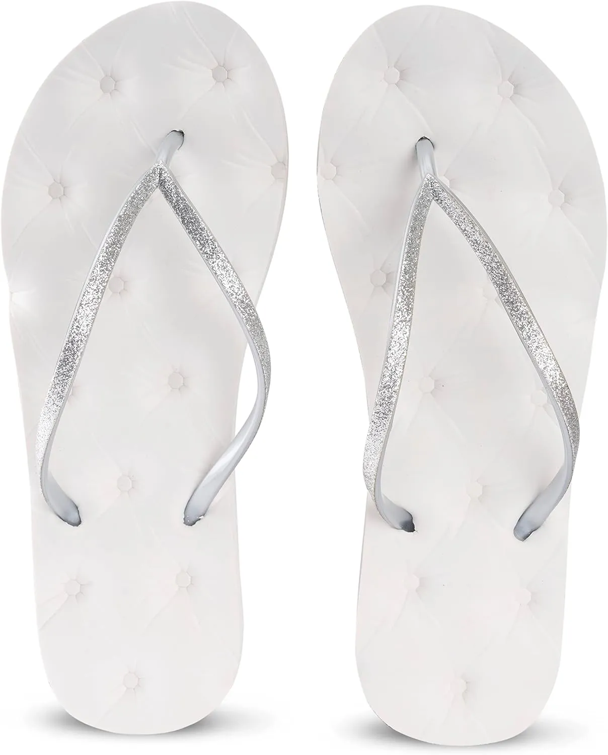 DUDHUH Slippers For Women Soft Flip Flops Summer Slim Casual Women's Sandals