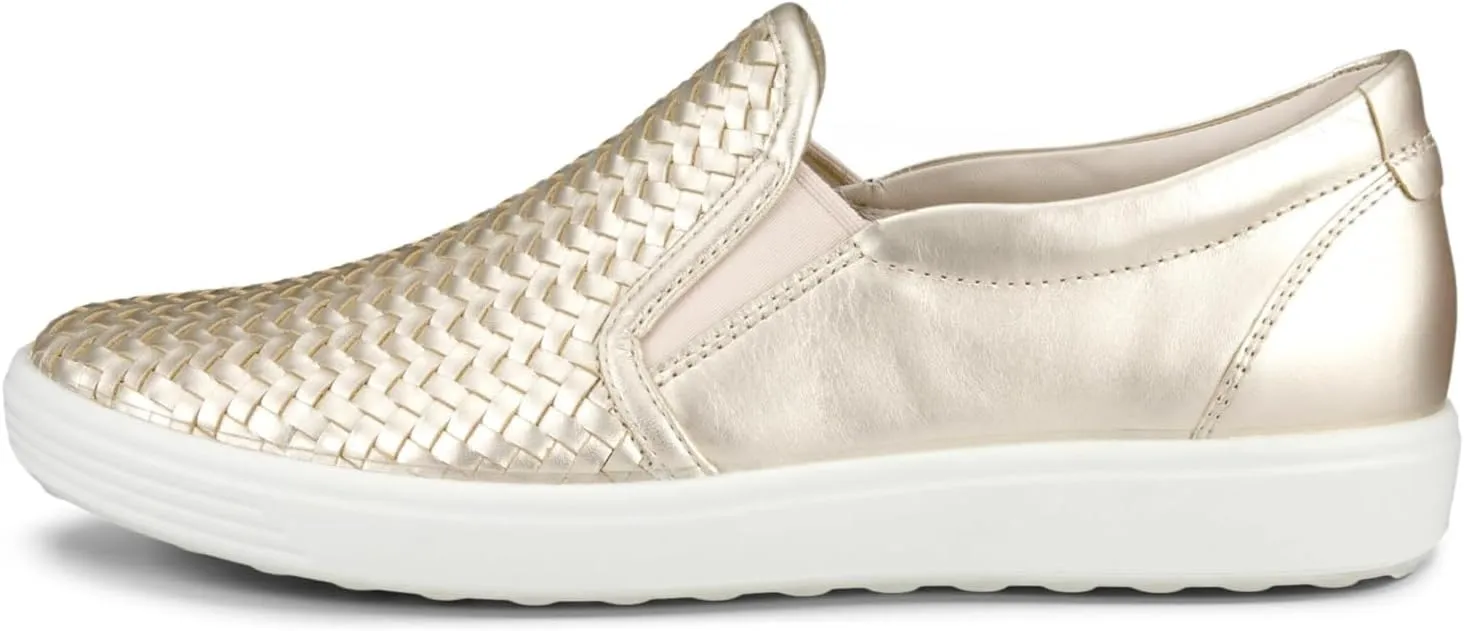 ECCO Women’s Soft 7 Woven Slip On 2.0 Sneaker