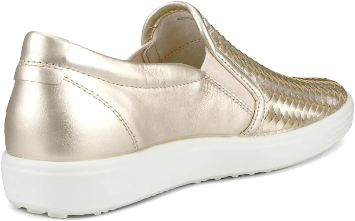 ECCO Women’s Soft 7 Woven Slip On 2.0 Sneaker