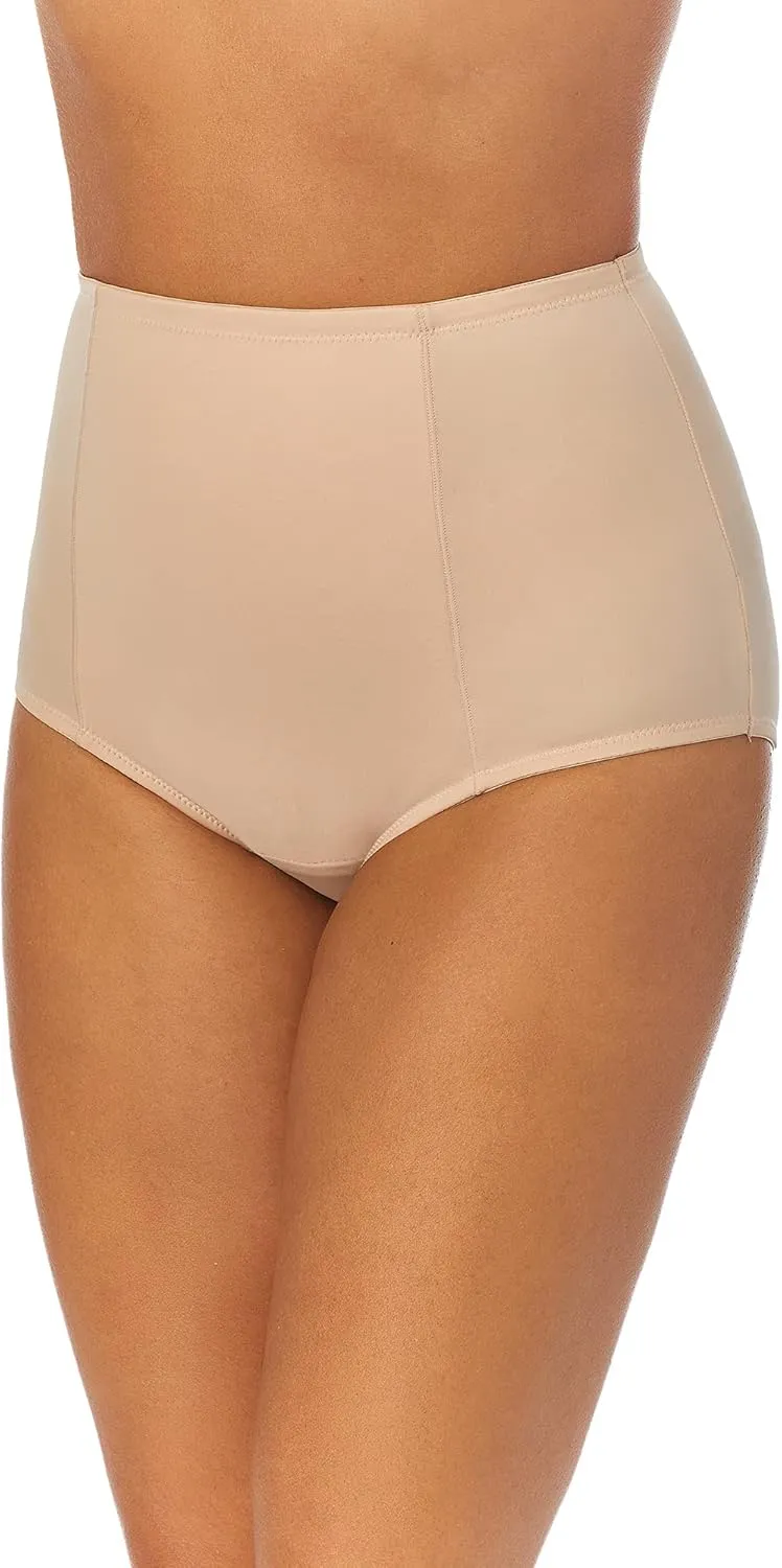 ELLEN TRACY Company Women's Underwear High Waist Control Brief with Extra Tummy Hold 2 Pack Panties