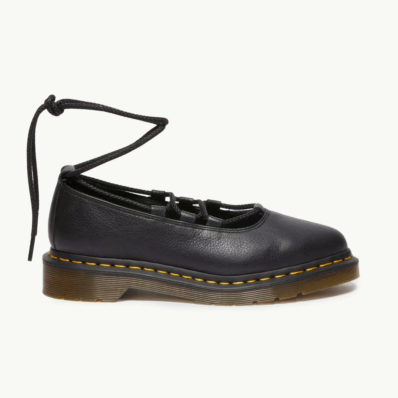 Elphie II Lace Up - Black Virginia