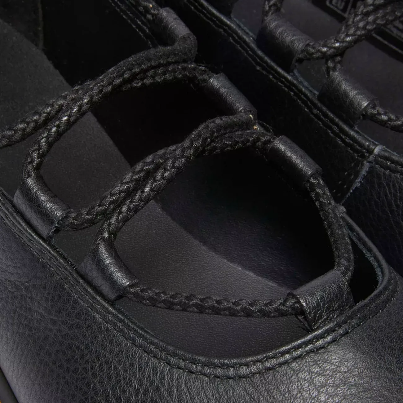 Elphie II Lace Up - Black Virginia