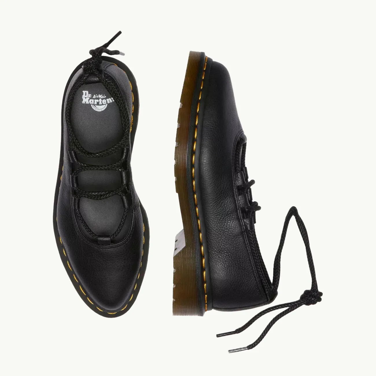 Elphie II Lace Up - Black Virginia