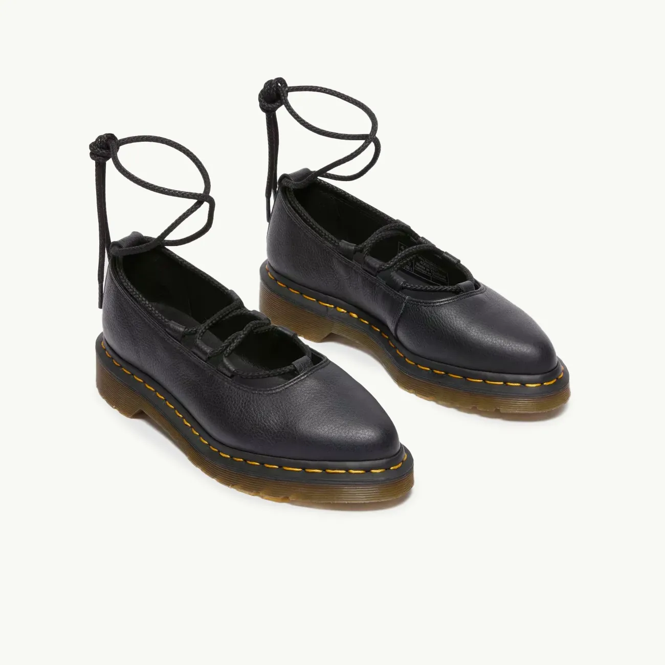 Elphie II Lace Up - Black Virginia