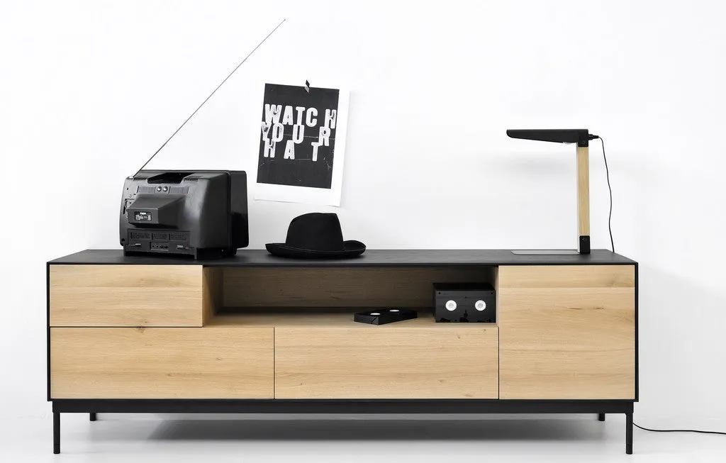 ETHNICRAFT OAK BLACKBIRD TV UNIT