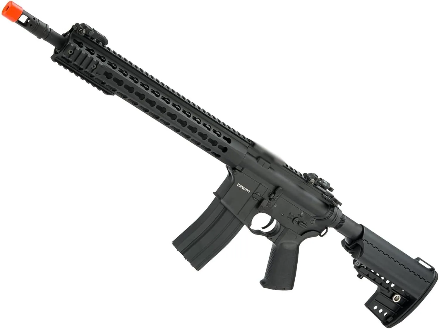 Evike Airsoft - CYMA Sport Metal Keymod M4 AEG w/Keymod Handguard (Model: 13" Rail)