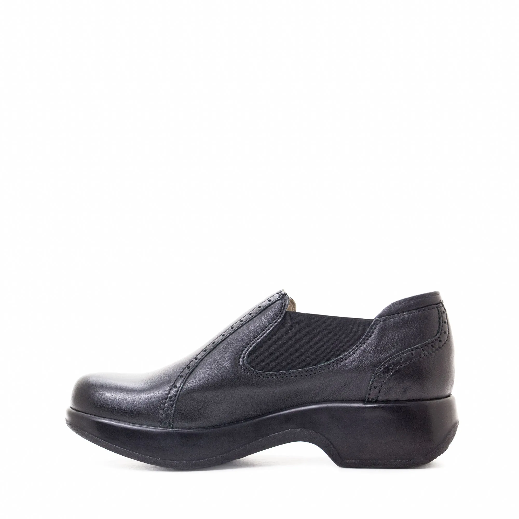 Falcon Leather Slip-On Comfort Shoe
