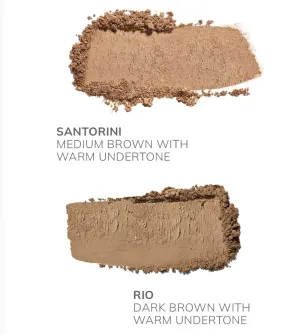 FARMASi Powder Bronzer Blush Skin Makeup, Highly Pigmented, Cushiony Formula with Nourishing Vegetable Squalene and Smooth-Satin Finish, Refreshing Moisture Boost 0.4 Fl Oz /12g -01 St. Tropez
