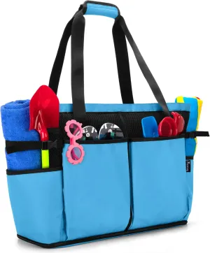 Fasrom Oversized Mesh Tote Bag with Zipper Bottom, Extra Large Beach or Pool Trip (Patent Design)